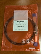 NEW Amphenol QSFP28 DAC Cable NDAAFF-0006 1.5m 30AWG Passive picture