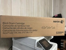 Xerox 013R00663 Black Drum Unit Xerox Color 550, Color 560 SEALED BOX picture
