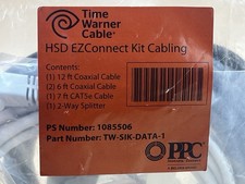 Time Warner Cable HSD EZConnect Kit Cabling PS # 1085506 NEW Sealed picture