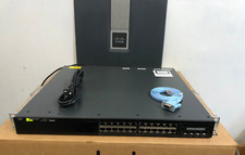 CISCO WS-C3650-24TS-S 24 Port Gigabit Switch 3650-24TS-S 4x SFP  Gigabit Uplink picture