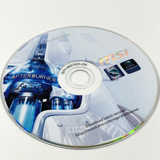 MSI NVIDIA AFTERBURNER Drivers and Utilities DVD Disc G71-VN31023-J24 picture