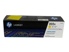 HP 202X High Yield Yellow Original LaserJet Toner Cartridge CF502X New picture