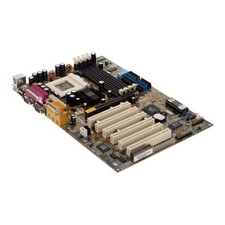 MOTHERBOARD ASUS TUV4X SOCKET 370 SDRAM AGP PCI AMR ATX picture