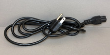 I-SHENG ~ E55943 Black 3 Prong Power Cord ~ IS-034 ~ 7A 125V ~ SP-305 picture