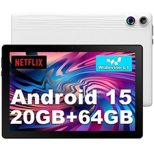 10.1 inch Android Tablet 10+128GB IPS Touchscreen Octa-core Processor Wi-Fi 6 picture