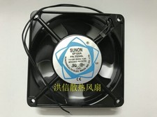 SUNON SP100A P/N 1123HSL AC110V 0.26A 12CM metal cooling fan picture