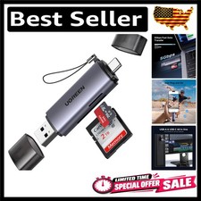 2-in-1 USB C Micro SD Card Reader: Lightweight, Fast File Transfers for Creators picture