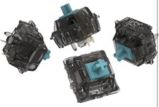 4 Pack - DUROCK T1 Tactile Keyboard Switches 5 Pin 67g Gold Spring Pre-Lubed picture