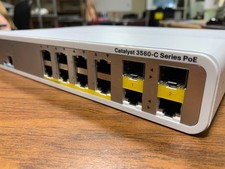 Cisco Catalyst 3560-C Series PoE 12 Port Ethernet Switch WS-C3560C-8PC-S picture