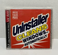 McAfee UnInstaller 6.0 Windows 95 98 PC CD-ROM Vintage Software picture