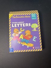 Vintage THE BERENSTAIN BEARS Letters Video Game OPEN BOX Big Box 3.5 Floppy PC picture