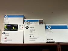 HP Random Sealed Toners Q7553XC CE253YC Q7551XC CC533A Genuine SEALED picture