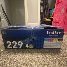 Brother TN229 4PK Genuine Original Laser Toner Cartridges For Brother BK C M Y picture