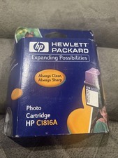 Hewlett Packard C1816A Desk Jet Printer Photo Cartridge Unopened Exp  1998 picture