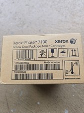 Xerox 106R02604 Yellow Toner 2-Pack Phaser 7100 4.5k ea. picture