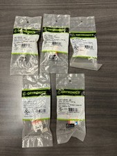 Lot of 5 ORTRONICS OR-TJ5E00-43 Clarity 5E TracJack T568A/B 8 Position – Orange picture