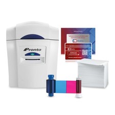 Bodno Magicard Pronto ID Card Printer & Complete Supplies Package ID Software picture