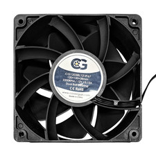12Vdc Waterproof IP67 Fan (Low Speed, 120X38Mm) picture