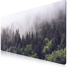 Extended Gaming Mouse Pad,35.4 x 15.7in Desk Pad, Forest picture