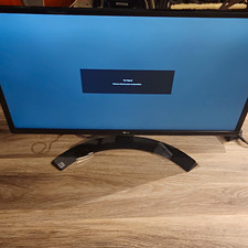 Open Box 24in IPS LED LG Computer/tv Monitor W/power Cord,stand And Hdmi Cord. picture