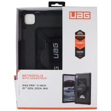 UAG Metropolis with Hand Strap for iPad Pro 11-inch (5th Gen, 2024, M4) - Black picture