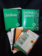Quicken QUICKBOOKS PRO VERSION 5.0 User's Guide FOR WINDOWS 95 Guide only NO CD picture