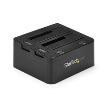 StarTech.com Dual-Bay USB 3.0 to SATA Hard Drive Docking Station, USB Hard Drive picture