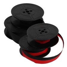 2Pcs Reusable Nylon Typewriter Ribbon with Strong Ink Absorption Assorted Color picture