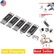 Pro 5 Pack 128GB USB C Flash Drive - Fast USB 3.0 OTG Memory Stick picture