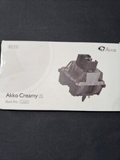Akko V3 Pro Cream Black Keyboard Switch 45 Count Open Box picture
