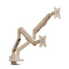  PS1D Wave Monitor Arm Stand Desk Mount - Fits up to 32 inches Dual Beige picture
