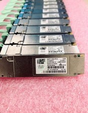 1x CISCO QSFP-100G-FR-S 10-3248-01 100GBASE-FR QSFP Optical Transceiver Hologram picture