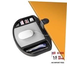 Clamp-On Desk Organizer, Multifunctional with Pencil Drawer, Mouse Pad picture