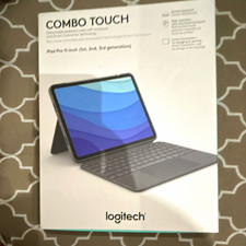 Logitech Combo Touch Gray Keyboard Folio w/ Trackpad for iPad Pro 11 inch Gray picture