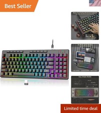 Professional K517 Wireless Keyboard - 94 Keys, RGB, Mechanical Feel for Gamers picture