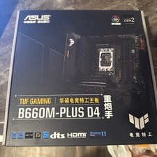 ASUS TUF GAMING B660M-PLUS 12 13 14th Gen Intel LGA 1700 DDR4 mATX Motherboard picture