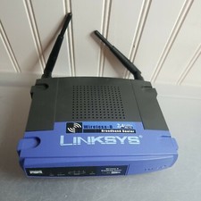 LINKSYS BEFW11S4 v.4 WIRELESS-B BROADBAND ROUTER 4 PORTS 2.4GHz read digitals picture