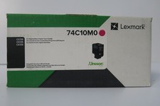 Lexmark 74C10M0 Magenta Standard Yield Return Program Toner Cartridge NEW SEALED picture