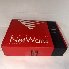 Sealed Novell Netware  Van Software Version 2.1 3.5” Disk Vintage picture