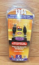 Genuine Belkin IEEE FireWire Cable 6 x 4 PINS (F3N401-06-ICE) Mac FireWire *NEW* picture