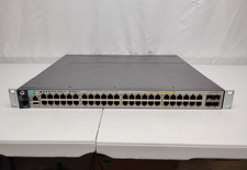 HP J9574A E3800-48G-4SFP+ 48-Port Ethernet Switch w/ J9577A Stacking Module & x2 picture