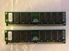 64MB RAM  (2 x 32MB)  60ns non-parity Kingston 72-pin EDO SIMMs, tested working picture