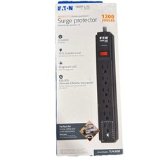 Eaton Tripp Lite Series Protect It 6-Outlet Surge Protector 1200 Joules(b10) picture