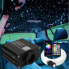 16W Twinkle Sound Activated Fiber Optic Starlight Headliner Kit - 500pcs, 9.8ft, picture