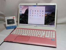 Sony VAIO Pink Laptop Core i5 8GB RAM 240GB SSD Windows 11 Japan Tested pink picture