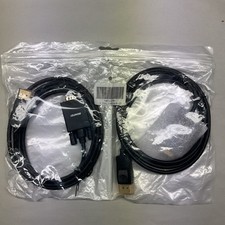 TWIN PACK Benfei Display Port Cable Adapters  X001UJJYRV 106black-2P NEW picture