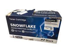 2 Pack Snowflake TN450 High Yield Laser Toner Cartridge for Brother (Black) picture