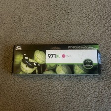 HP 971XL Magenta High Yield Original Ink Cartridge Sealed EXP 12/2018 picture