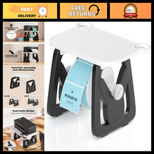 Thermal Label Holder for Rolls & Fanfold Labels - Desktop Printer Accessory for picture