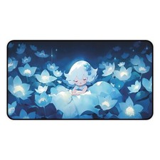 Kawaii Anime Angel Desk Mat, Cute Large Mouse Pad, Kawaii Gaming Mouse Pad picture